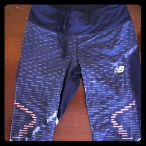New Balance Dry Printed Tights (cropped)